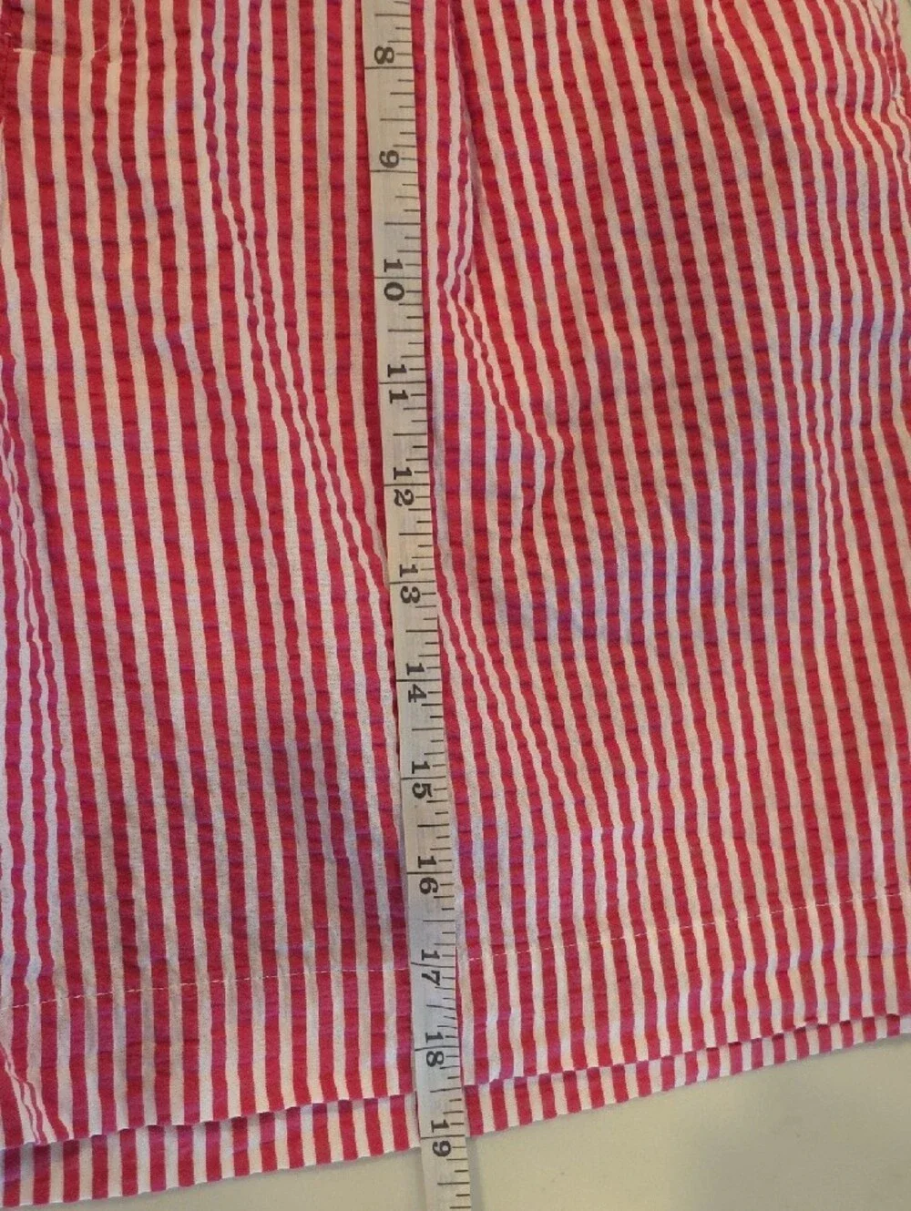 Striped High-Waist Pink Women’s Shorts